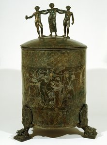 Cista Fioroni, Palestrina (bronz)
